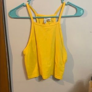 cropped halter top
